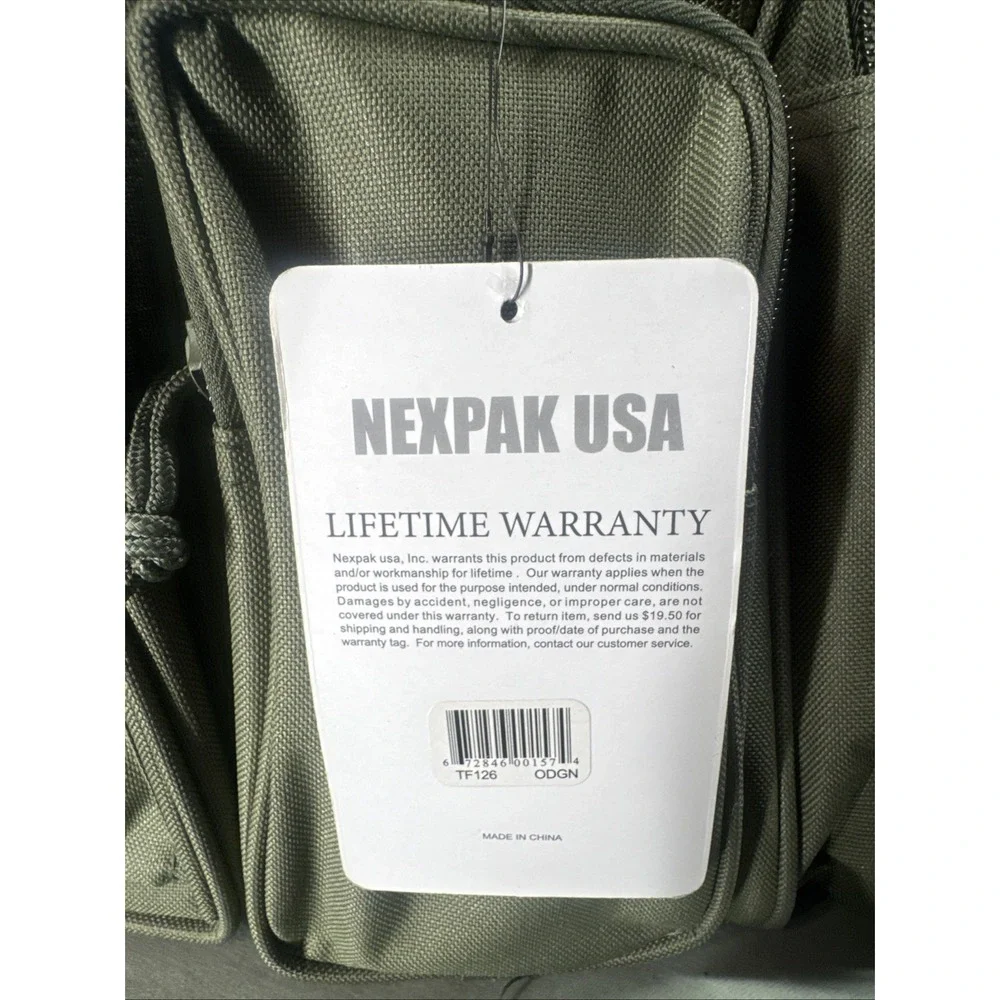 Nexpak USA tactical duffle